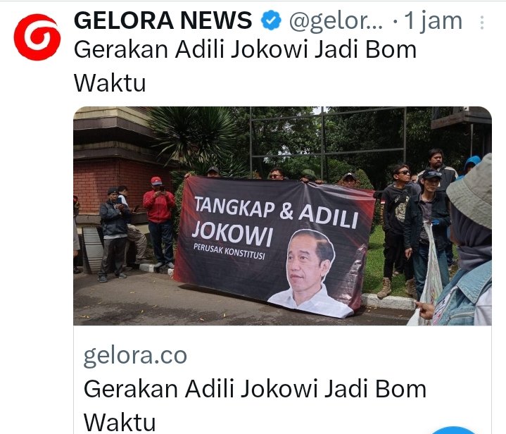 Muslim_AntiPKI9's tweet image. Kata Para TERNAK MULYONO....
"GAK NGARUH..."

Iyalah ...
GAK NGARUH BUAT PARA BANGSAT, BAJINGAN &amp;amp; PENGKHIANAT NEGARA HUKUM REPUBLIK INDONESIA

#TangkapJokowi
#AdiliJokowi 
#PenjarakanJokowi