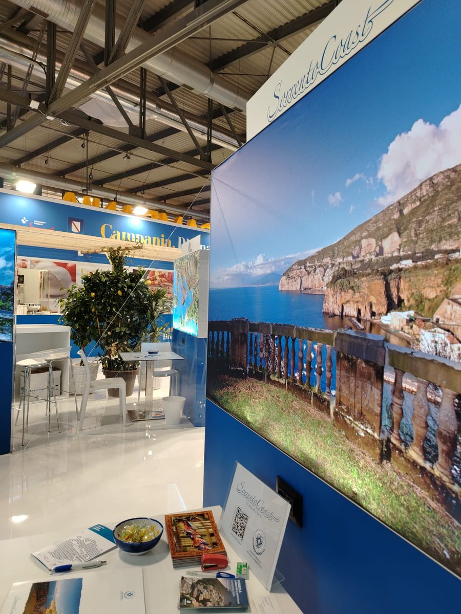 Sorrento Coast alla BIT 2025 per promuovere la splendida penisola sorrentina e far conoscere a tutti le sue meraviglie! 
Passate a trovarci allo stand  Padiglione 11     F23 #RegioneCampania
#SorrentoCoast #BIT2025 #Sorrento #PenisolaSorrentina #federalberghipenisolasorrentina