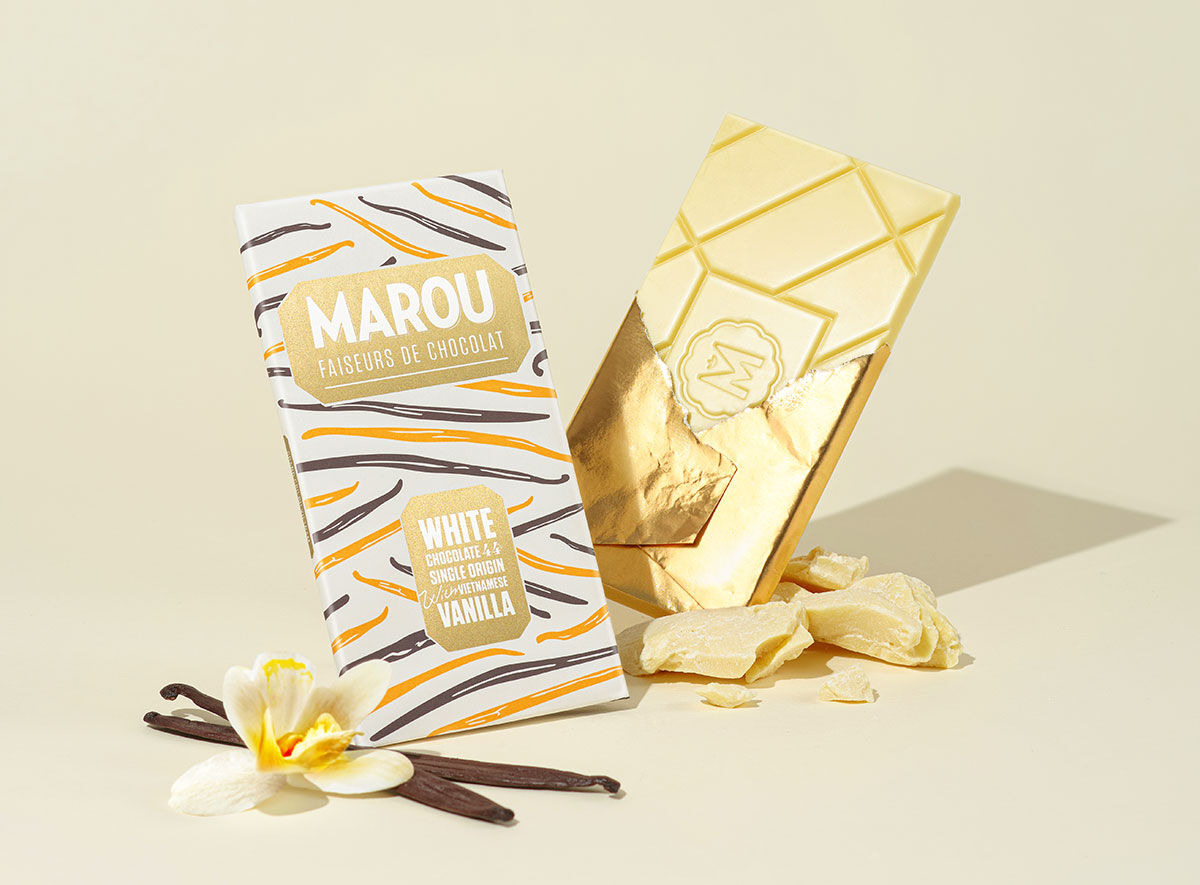 MAROU ベトナム　チョコレート ベトナム発ビーントゥバーチョコレート「MAROU」からホワイト