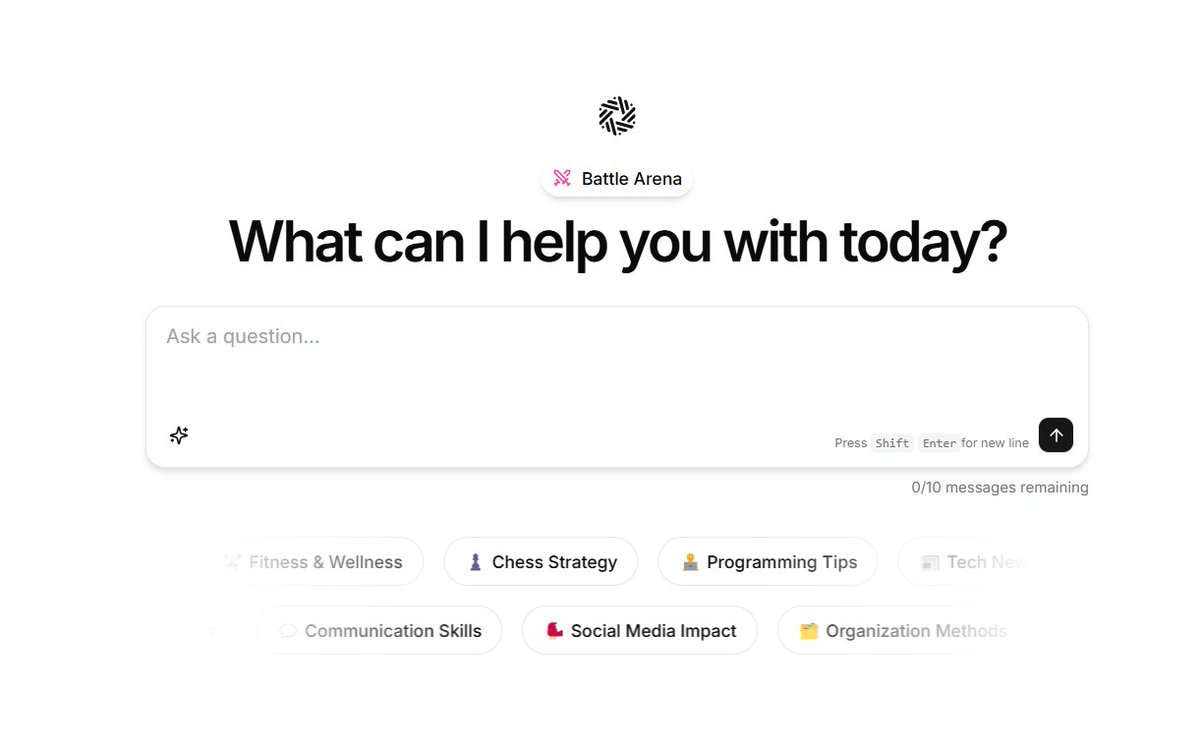𝐄𝐍𝐓𝐄𝐑 𝐓𝐇𝐄 𝐃𝐎𝐁𝐁𝐘 𝐀𝐑𝐄𝐍𝐀

<a href="/SentientAGI/">Sentient</a>

- Visit: https://dobby-arena.sentient.xyz- Chat 𝐃𝐨𝐛𝐛𝐲 𝐋𝐞𝐚𝐬𝐡𝐞𝐝 &amp; 𝐃𝐨𝐛𝐛𝐲 𝐔𝐧𝐡𝐢𝐧𝐠𝐞𝐝 AI models - Vote on their answers  Don't forget to use your all 10 daily chats.
 , Try it every day