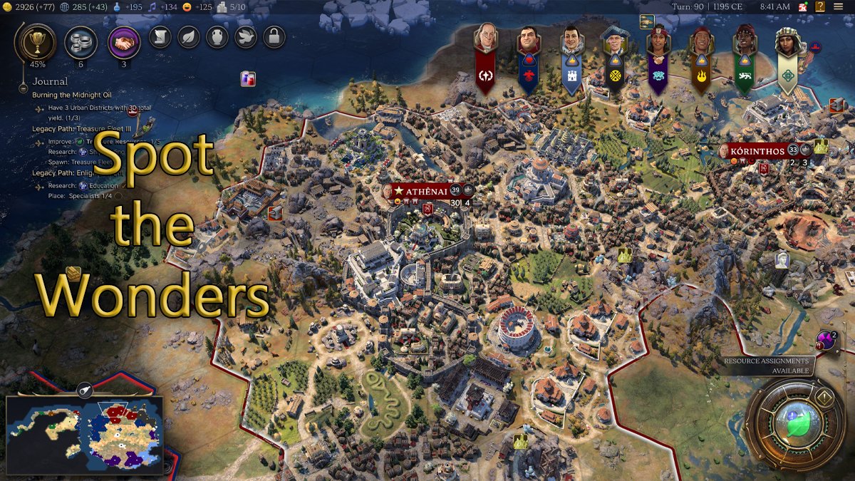 Yes, I play other things than factory management games. Yes, they're also nerdy. Yes, the UI is as bad as everyone says... but also it's terrible at explaining itself.
An hour of frustration with Civ 7: youtu.be/fy_Gwy_Zacw