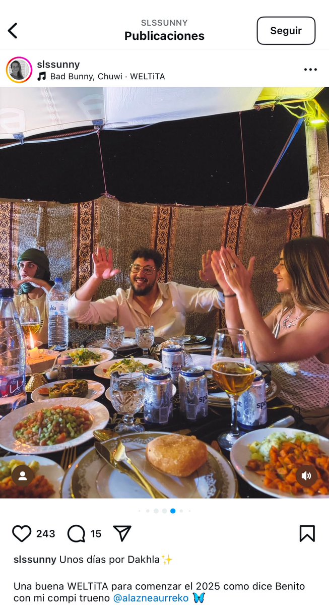 fcarrionmolina's tweet image. 🇪🇭🇲🇦 Comilonas, lujo y fiesta en la Dajla ocupada. Más testimonios gráficos el viaje de los influencers españoles. 

Fuera periodistas; bienvenidos influencers españoles: la estrategia de Marruecos para blanquear la ocupación de Dajla elindependiente.com/internacional/… vía @elindepcom