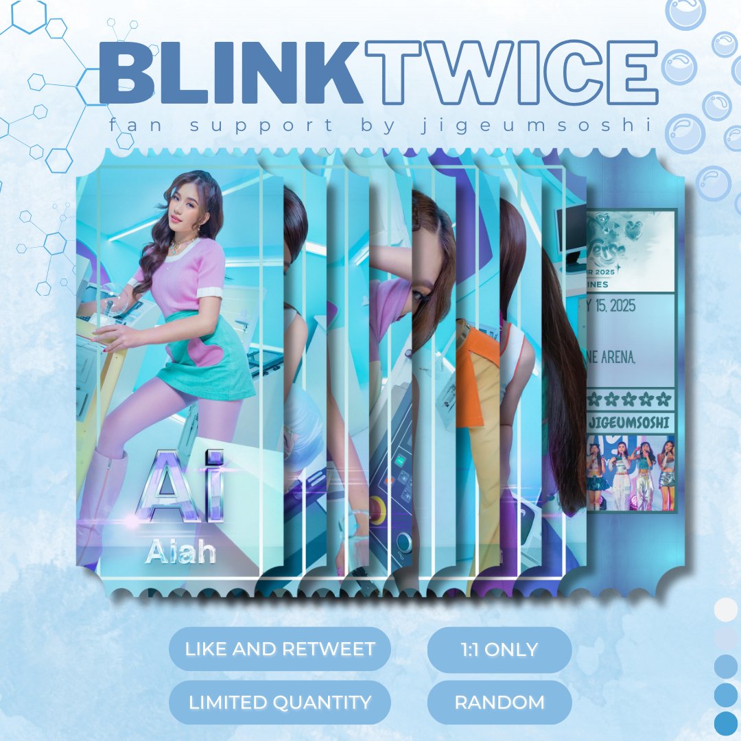 If you like me... 👀
fan support by jigeumsoshi

👀 Like and Retweet
👀 1:1 ONLY
👀 Random
👀 On the spot trade

#BINIVerseWorldTour2025 #BINIverseWorldTourPh #BINIWT2025 #BINI