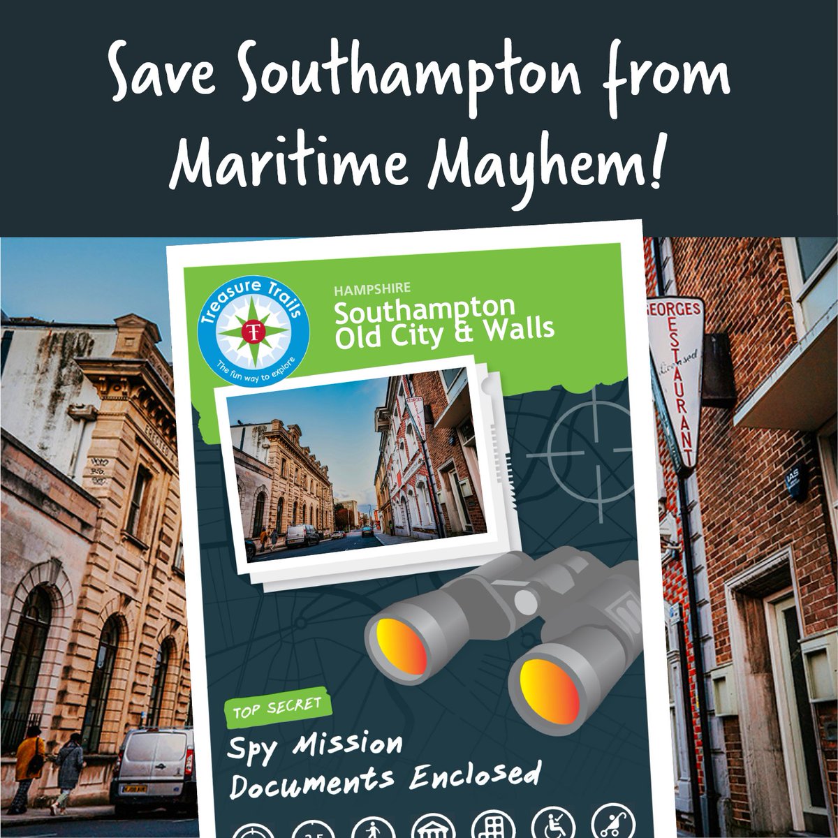 It's back! 🙌

Southampton Old City is back on sale and ready to be explored once more!
What are you waiting for?!

🧭 treasuretrails.co.uk/products/thing…

#southampton #hampshire
