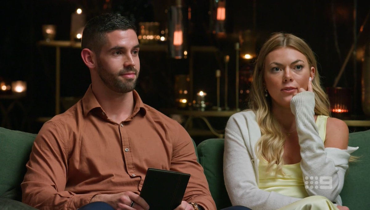 John to #Jacqui and #Ryan: “You two are very hard to match.”

Translation: You’re both difficult, hateful, shallow arseholes with zero redemptive qualities who deserve each other. #MAFS #MAFSAU