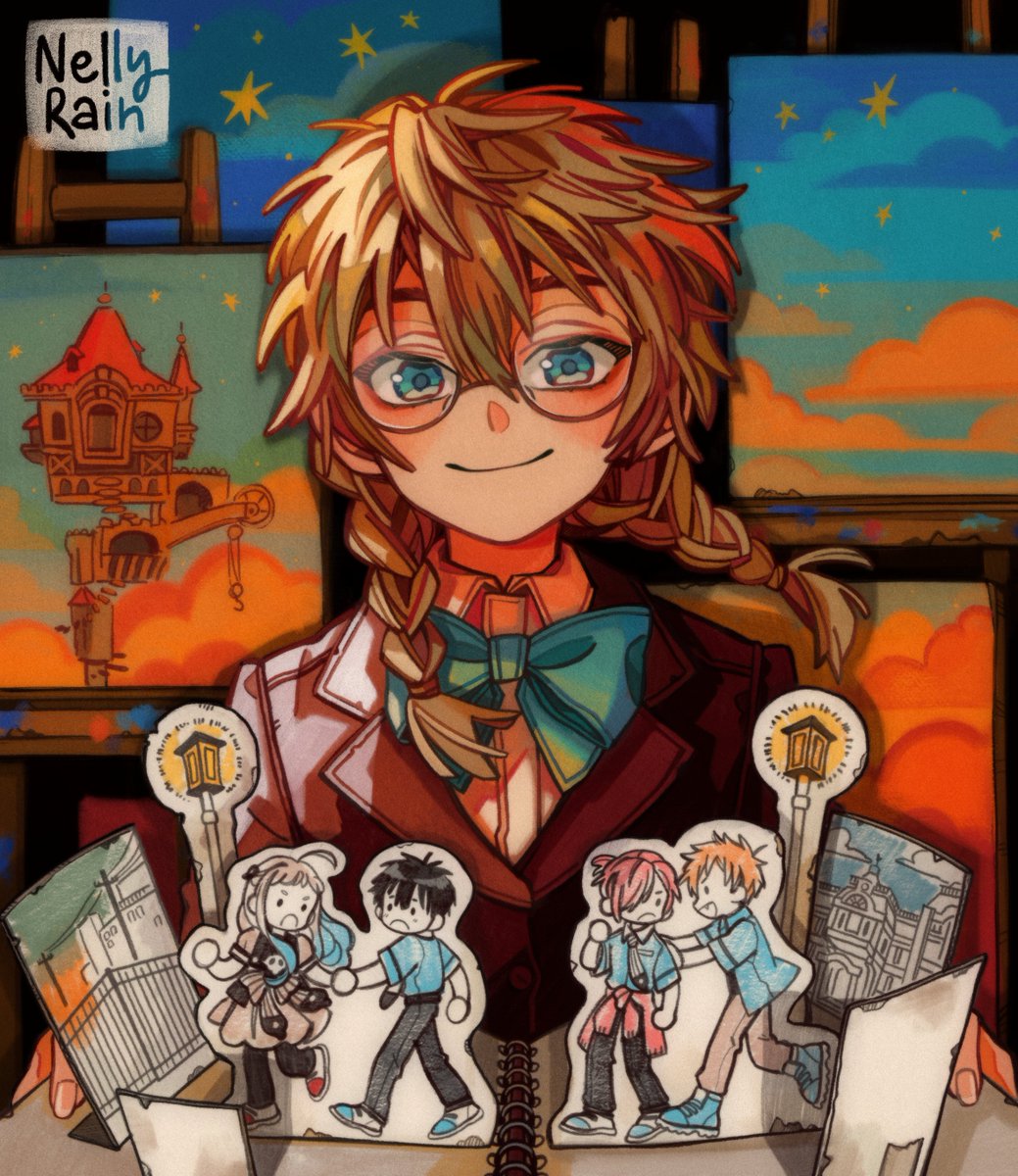 NellyRain37's tweet photo. School Mystery No.4 🎨🖌
#地縛少年花子くん2 https://t.co/hFdX8RrkEU