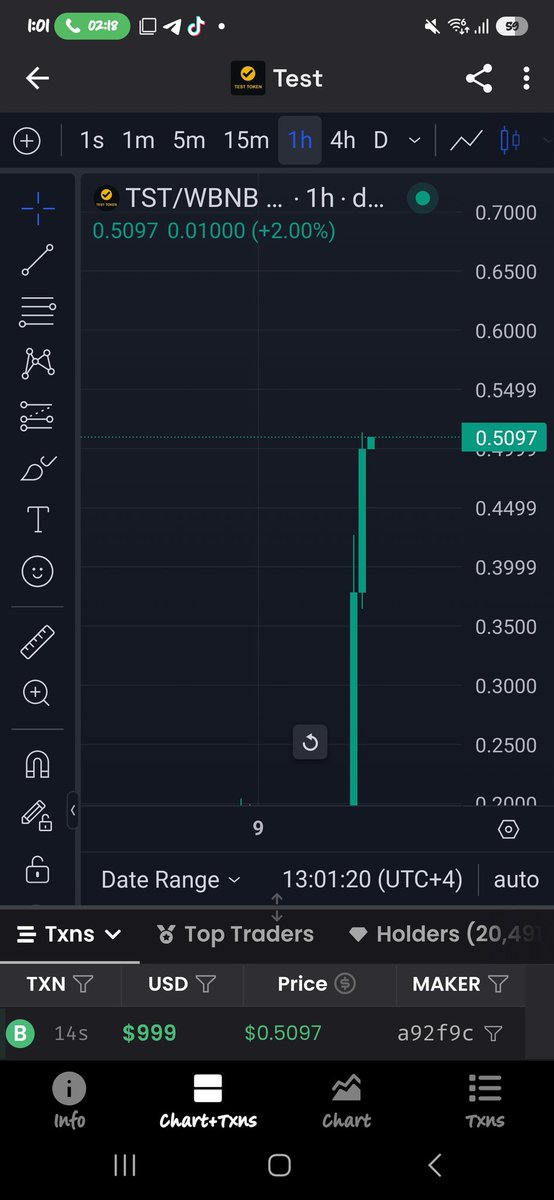 bull_bnb's tweet photo. Half way there.
500 mil mc
It's not even 24 hours
#bullbnb
#tst https://t.co/USe7p5M1o7