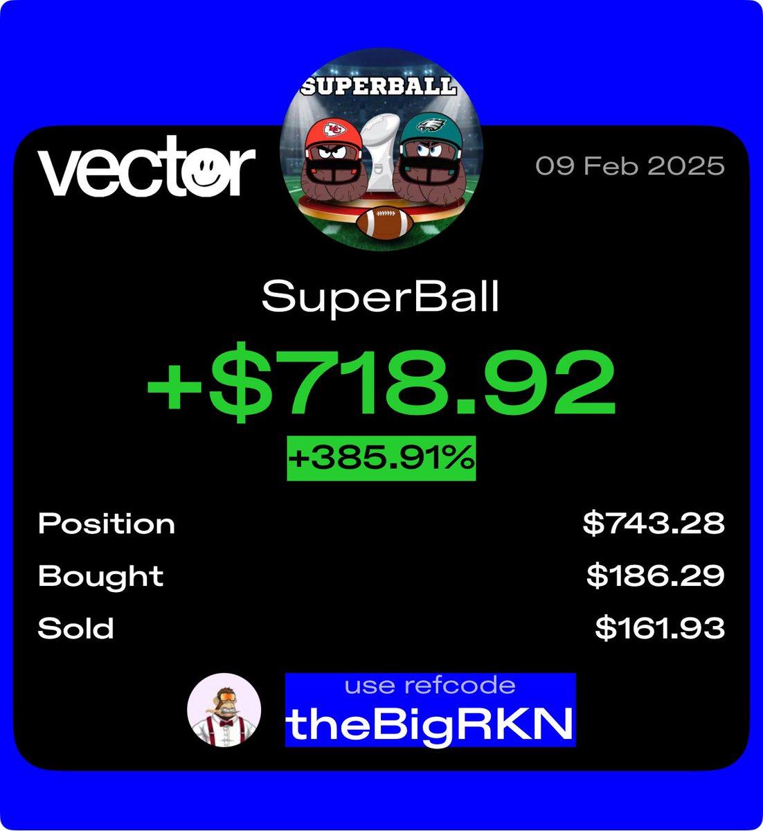 theBigRKN's tweet image. 5x given on @TheTrenchRKN from pump fun trenches

We are so back boys #SUPERBALL