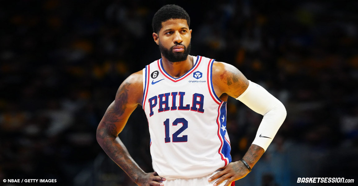 REVERSEMAGAZINE's tweet photo. La stat qui tue : Paul George a posté plus de podcasts qu’il n’a marqué de paniers depuis sa signature aux Sixers
➡️ https://t.co/9VVchah2jf https://t.co/yAC8Mdg0gS