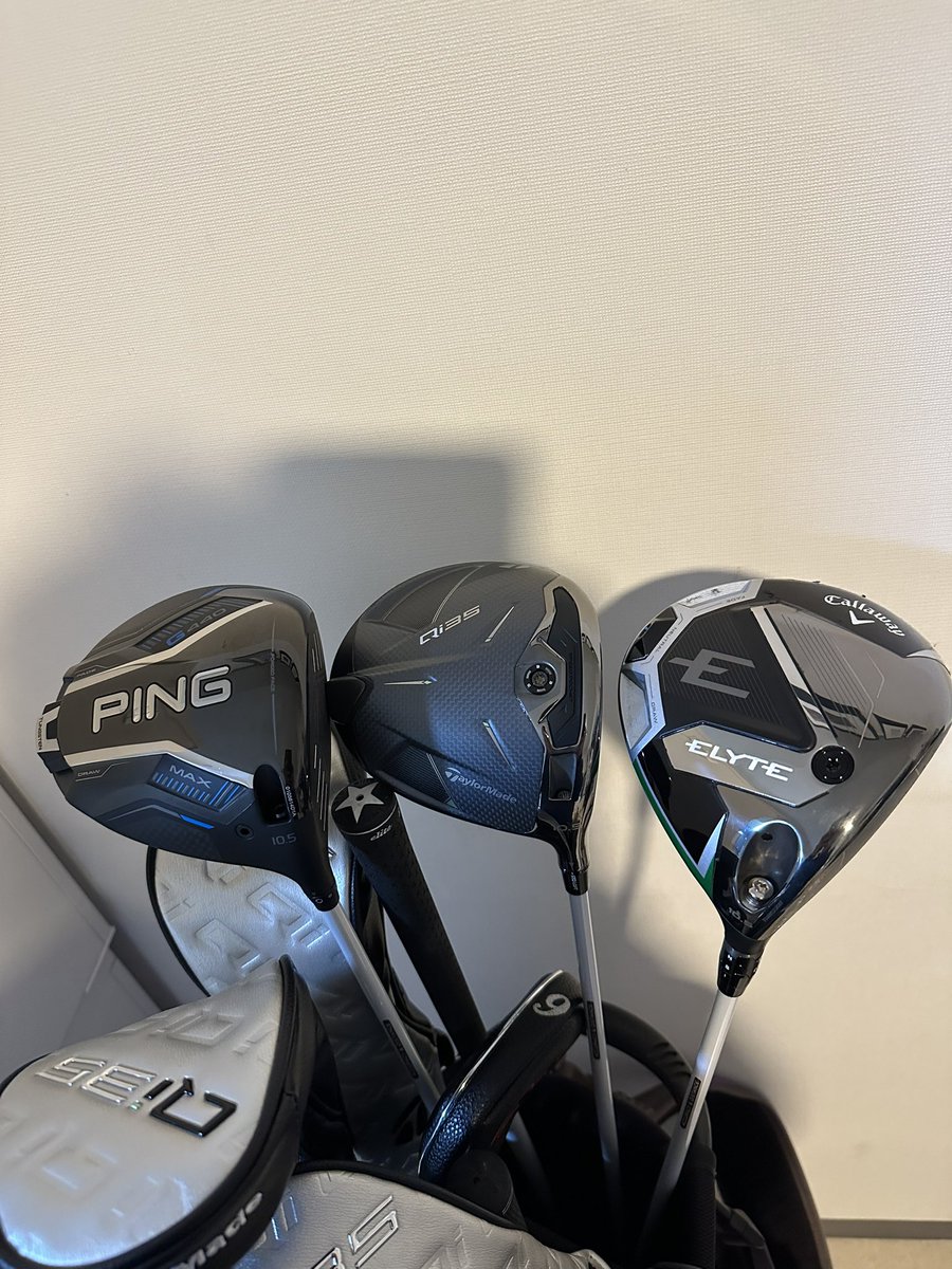 ACEFITTING's tweet image. 同じシャフトで打つとハッキリと違いがわかる🤔

シャフトはツアーAD ＧＣ🏌️‍♀️

#QI 35 #ELYTE #G440 #エリート