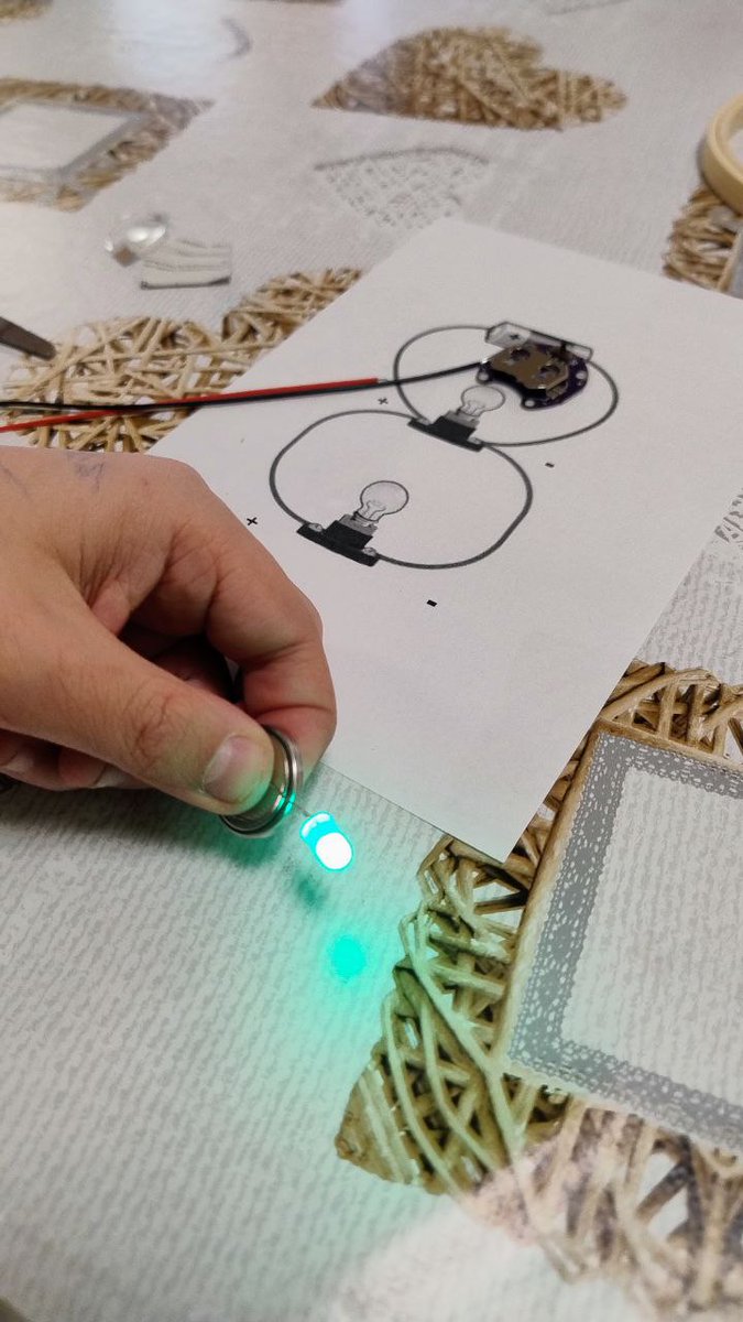 coderdojopd's tweet image. Fili conduttori, frutti sonori e luci accese da interruttori artigianali al nostro primo coderdojo dell&apos;anno! Evviva le nostre e i nostri ninja!