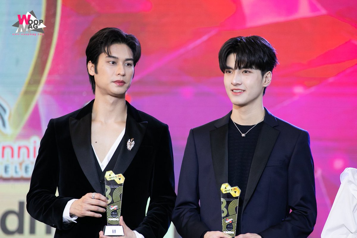 woopmag's tweet photo. ขอแสดงความยินดีกับ "ออกัส-แม็ค" รางวัล ROOKIE AWARD ในงาน "JAPAN EXPO THAILAND 2025" 

#ออกัสวชิรวิชญ์ #แม็คณัฐพัชร์  
#Augustvachiravit #nattapatmac 
#Augustmac 
#JAPANEXPOTHAILAND2025 https://t.co/STEWW6GZHn