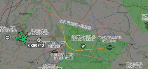 Andyyyyrrrr's tweet photo. 11:48 CONNIE 9742 Kalitta Air 747-400
Departing RAF Fairford after Dropping off #B52 Equipment to support the Upcoming #BTF 25-2
On the CONKO Departure to Amsterdam #EHAM
Working London 134.750
#CKS9742 Tail : #N742CK https://t.co/gjMbyIdMcS