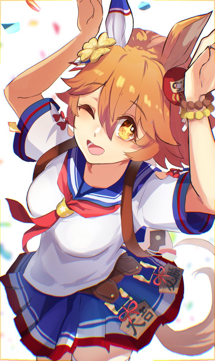 うまぴょいフクちゃん⛩️
#フクの日
#マチカネフクキタル