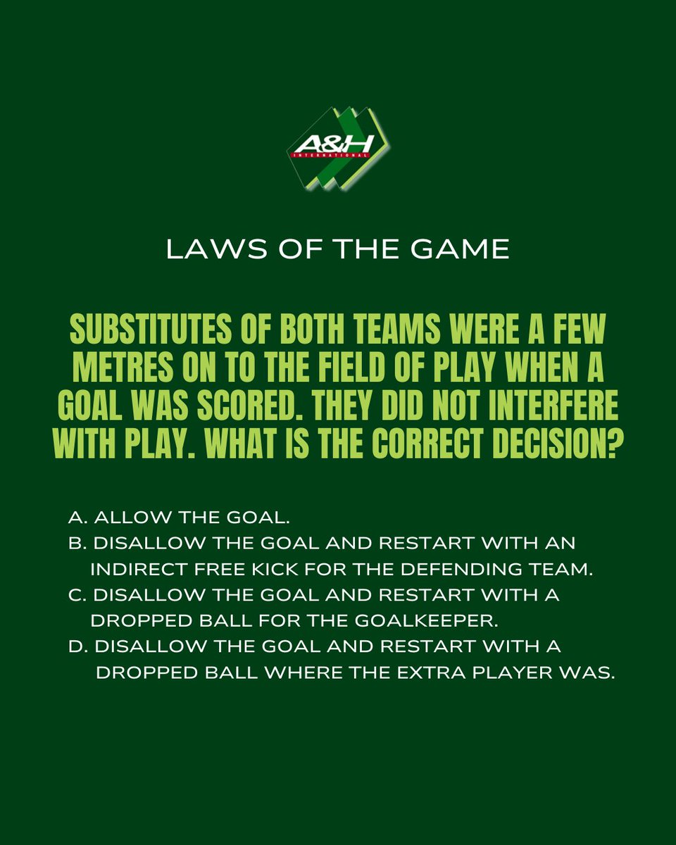 A&H International - Referee Kit & Equipment tweet media
