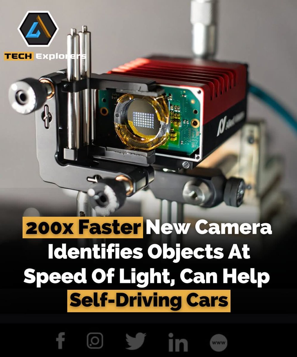 themestimes's tweet image. Scientists from the University of Washington and Princeton University have developed a groundbreaking compact camera designed for computer vision. This innovative prototype uses optics for computing
#ComputerVision #AI #OpticalComputing #SelfDriving #DeepLearning #NeuralNetworks