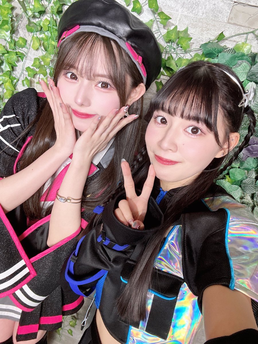 ベルミュのまりちゃん♡
仲良し大好き💕昨日も出番前に頑張ってねって袖までついてきてくれてずっと応援してくれて好🫶

マスピのおーりおちゃん♡
3回目の共演✨
今回まさか電音部でご一緒できるなんて☺️
嬉しすぎる！！！

#電音部