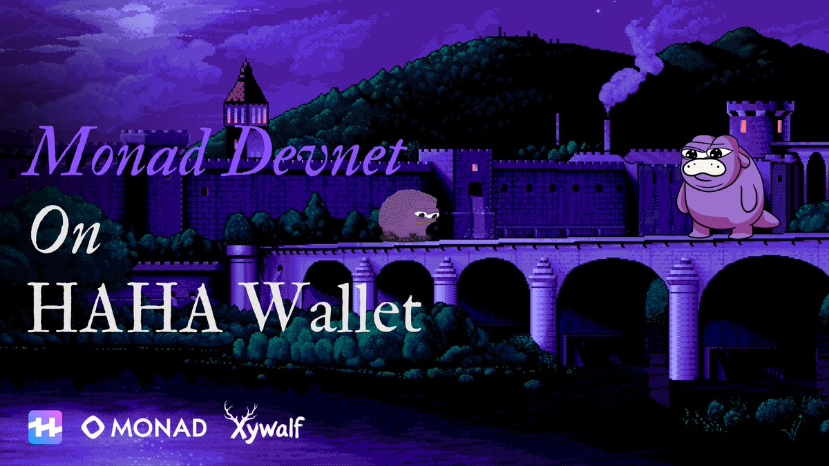 Jangan sampai lepas airdrop dr Haha Wallet abangkuh, Dompet native dr <a href="/monad_xyz/">Monad</a> (funding $244M).

 Cost: Gratis

✅ AKUN HAHA WALLET

- Instal app "Haha Wallet" 
   ~ Play Store: play.google.com/store/apps/det…
  ~ App Store: apps.apple.com/us/app/haha-wa…

- Klik "Get Started"
- Isi email dan