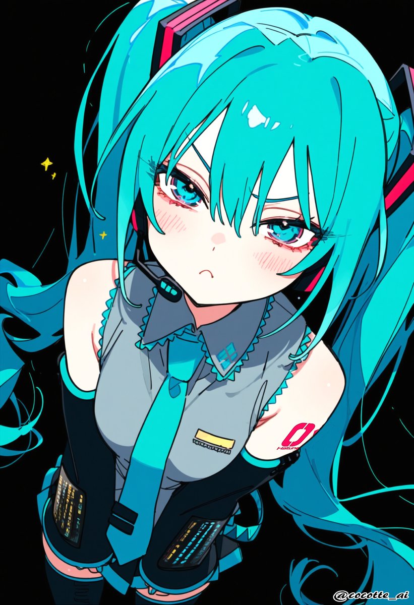 cocotte_ai's tweet photo. #初音ミク　むー… https://t.co/UJoQZo3KLc