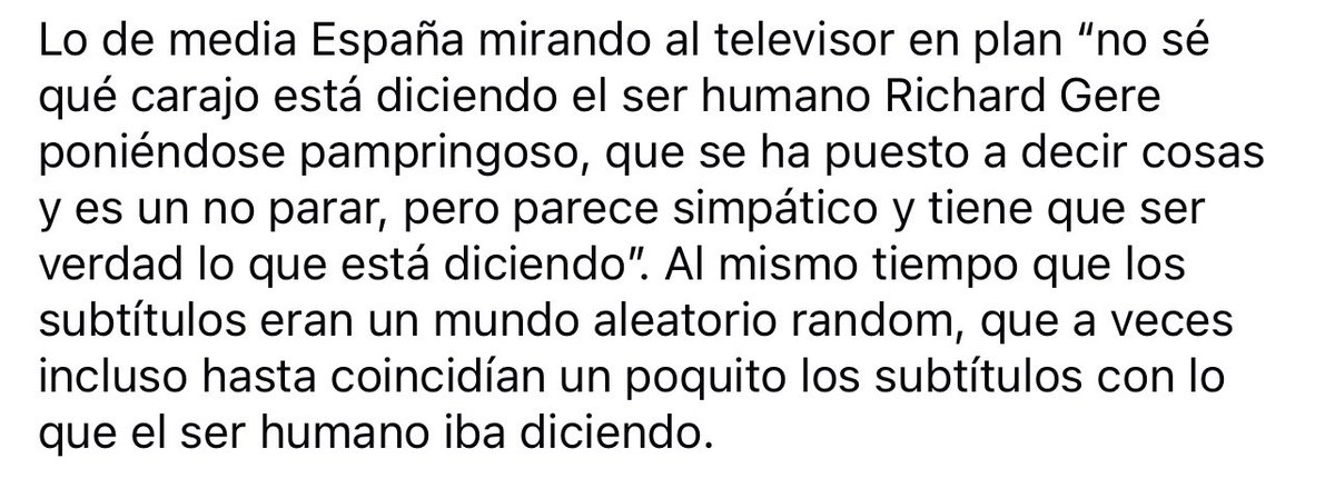 JaciGonzalez's tweet photo. Mi análisis conceptual sobre lo de Richard Gere en #Goya2025 https://t.co/aRPbgFGraU