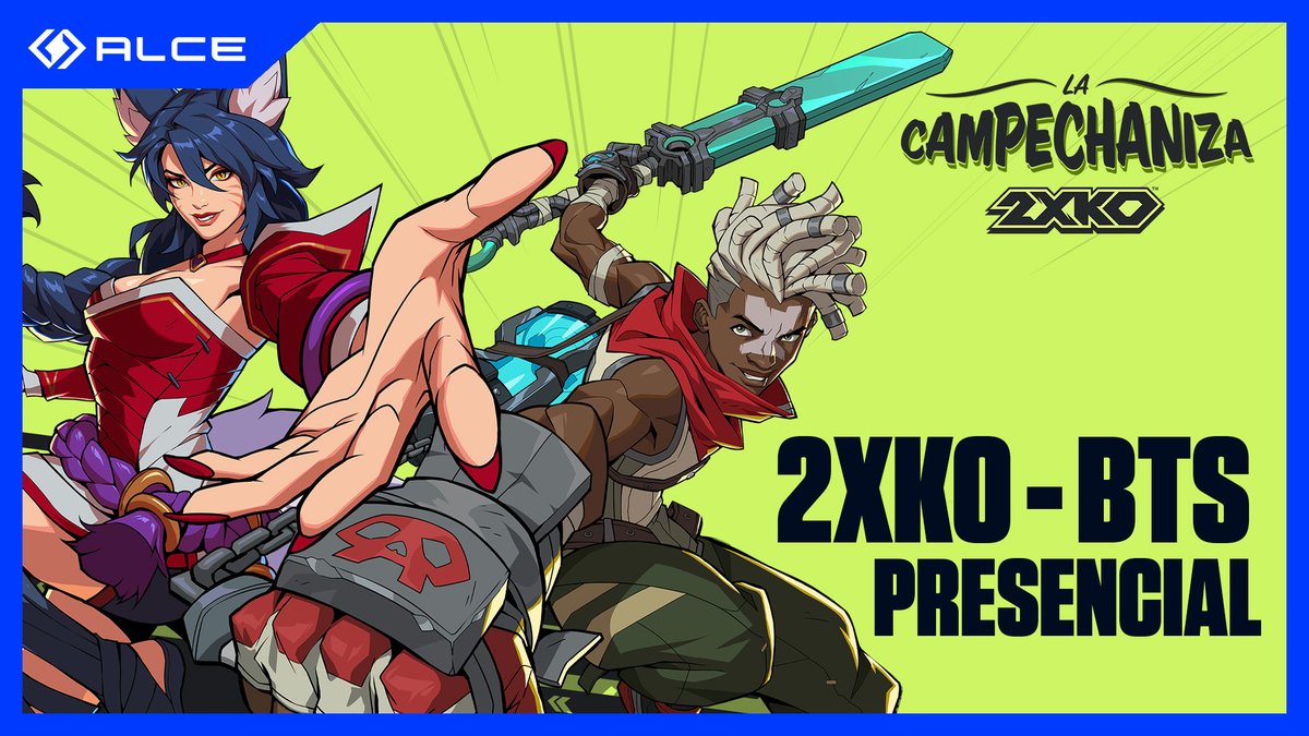 Sabías que durante el 2024 ALCE fue la encargada de producir la primera emisión de 2XKO en América latina?

Se trata de La Campechaniza organizada por BattlerGG en CasaBattler y a continuación te dejamos el enlace para que puedas ver el detrás de cámaras de esta increíble