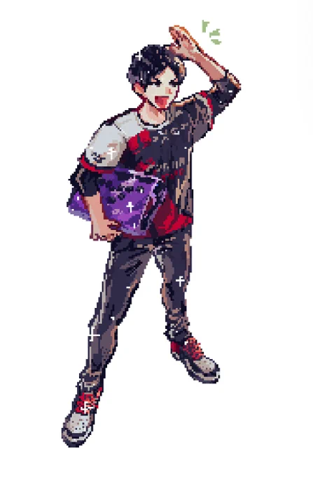 ドットももちとエド#SNBWIN #SNBアート 