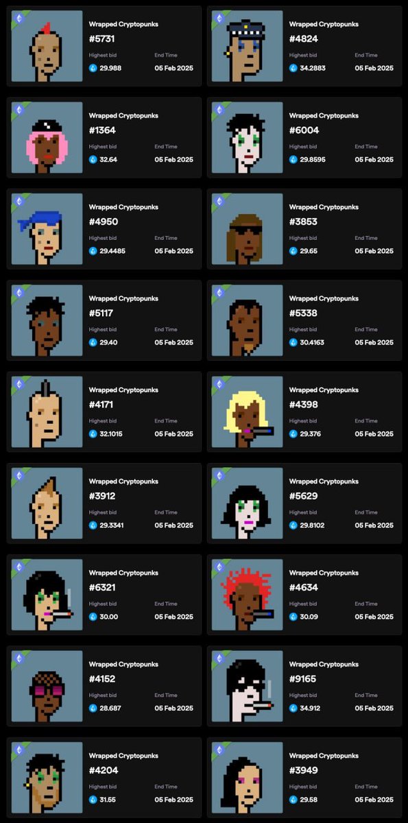 GameFiNFTNexus's tweet photo. Due to market volatility, 32 CryptoPunks NFTs were sold in a liquidation auction for approximately $4,000,000 https://t.co/GajBJSr0LB