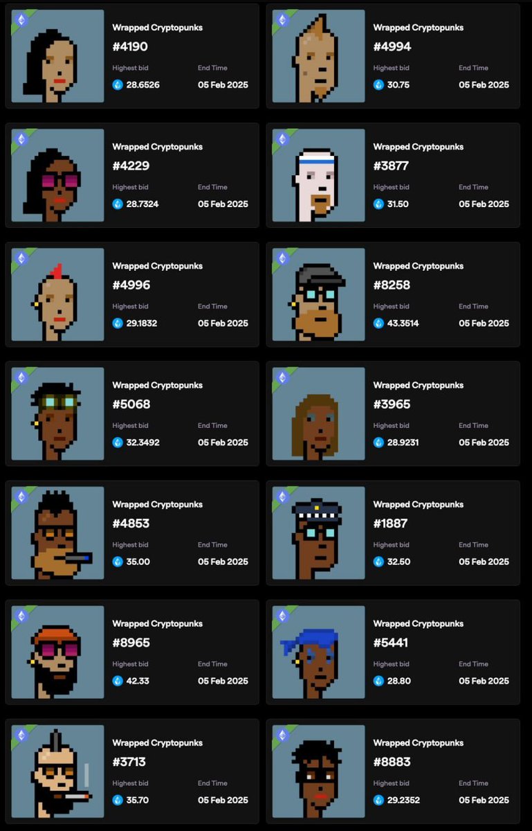 GameFiNFTNexus's tweet photo. Due to market volatility, 32 CryptoPunks NFTs were sold in a liquidation auction for approximately $4,000,000 https://t.co/GajBJSr0LB