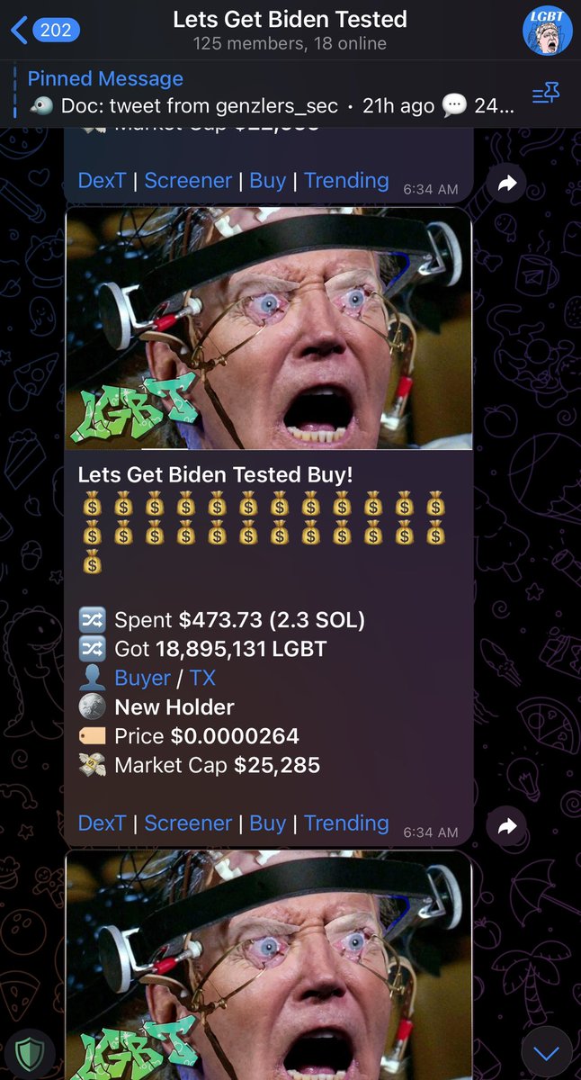 LGetBidenTested's tweet image. ITS ALIVE !!!!!
Get in now!
Ca CoVq4bPHGoicr7p9tNbGZC52REHj5i5hUoVm5osSULAz
#SolanaMemeCoins #trump #maga $trump