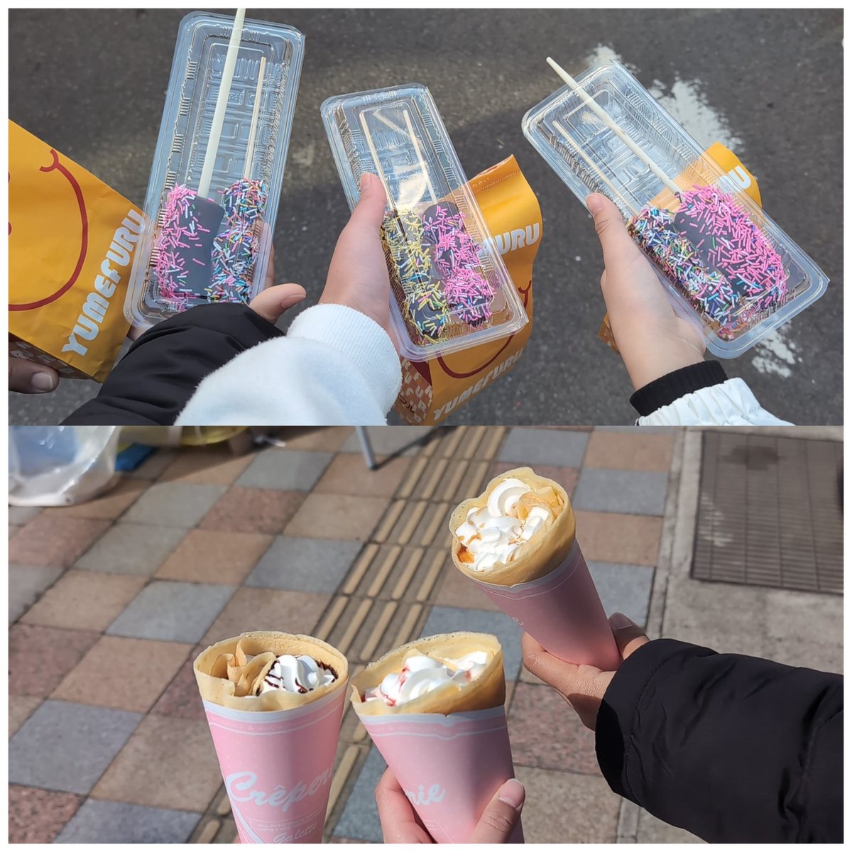 yuumimi0712's tweet photo. こんばんわー！
今日は高校の友達と中学の友達と3人で国分の初市に行ってきましたー！
久しぶりに遊んだのでとても楽しかったです！
また来年も行きたいですー！
＃ゆうみみ
＃初市
＃友達大好き
＃またあそぼーね https://t.co/Gyw8qplOAg