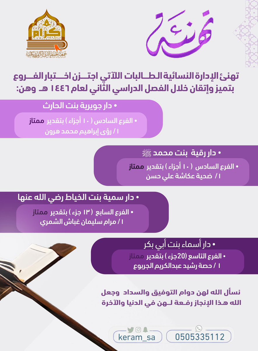 maramsliman77's tweet photo. لعله العوض الجميل .. وسنة النّهوض 
لعلها دعوة مسلم بظهر الغيب 
“ لا تحقرن من المعروف شيئًا " 
" الله الله في زكاة العلم " 
بدأت الفتوحات تنهل علي بعد يأسٍ عميق وأرجح ما يكون سببها خدمة كتاب لله ولو بشيء يسير 
١٤٤٦هـ 🌱🌸 https://t.co/CkPQb5W4z6