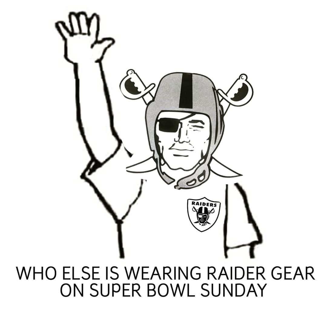 AngeloVollaro's tweet photo. GOOD SUNDAY MORNING RAIDER NATION  WAKE UP BE PROUD https://t.co/14ddcjUjOK