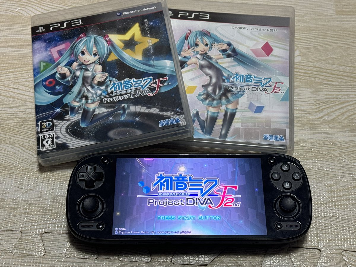 Retroid Pocket 5でRPCS3(PS3)を起動してみた✨️ 設定もROMの吸い出し 