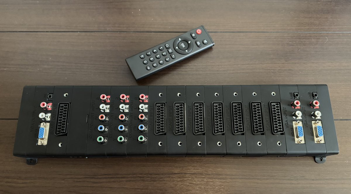 KA68000XVI's tweet photo. Scalable Video Switch (SVS) 到着！
欲張ったので長くなった！

@Arthrimus 
SVS has arrived in Japan!
Thanks for the great products! https://t.co/ZSxjFKUaMY