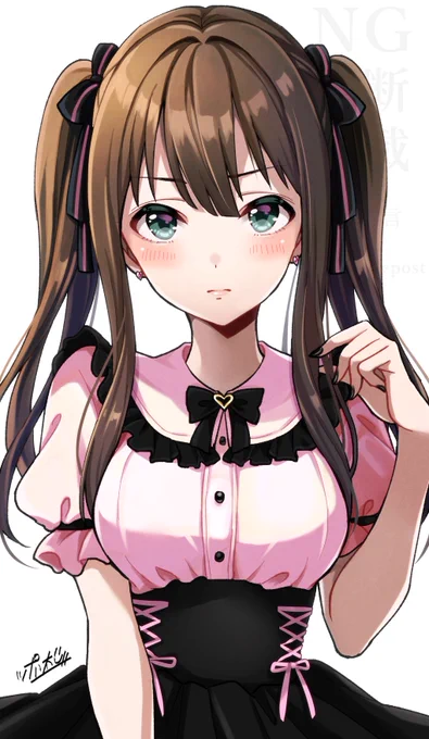凛ちゃんに地雷系着てもらった 