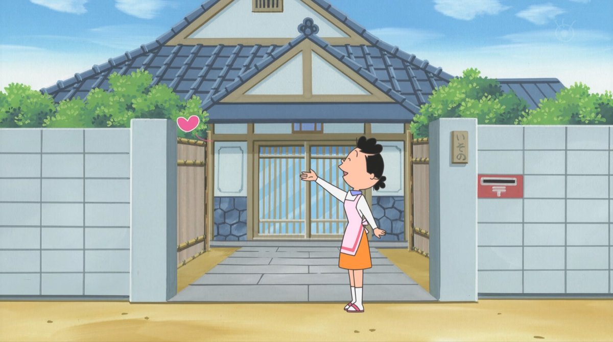 今週は通勤マスオと投げキッスサザエ #サザエさん #sazaesan