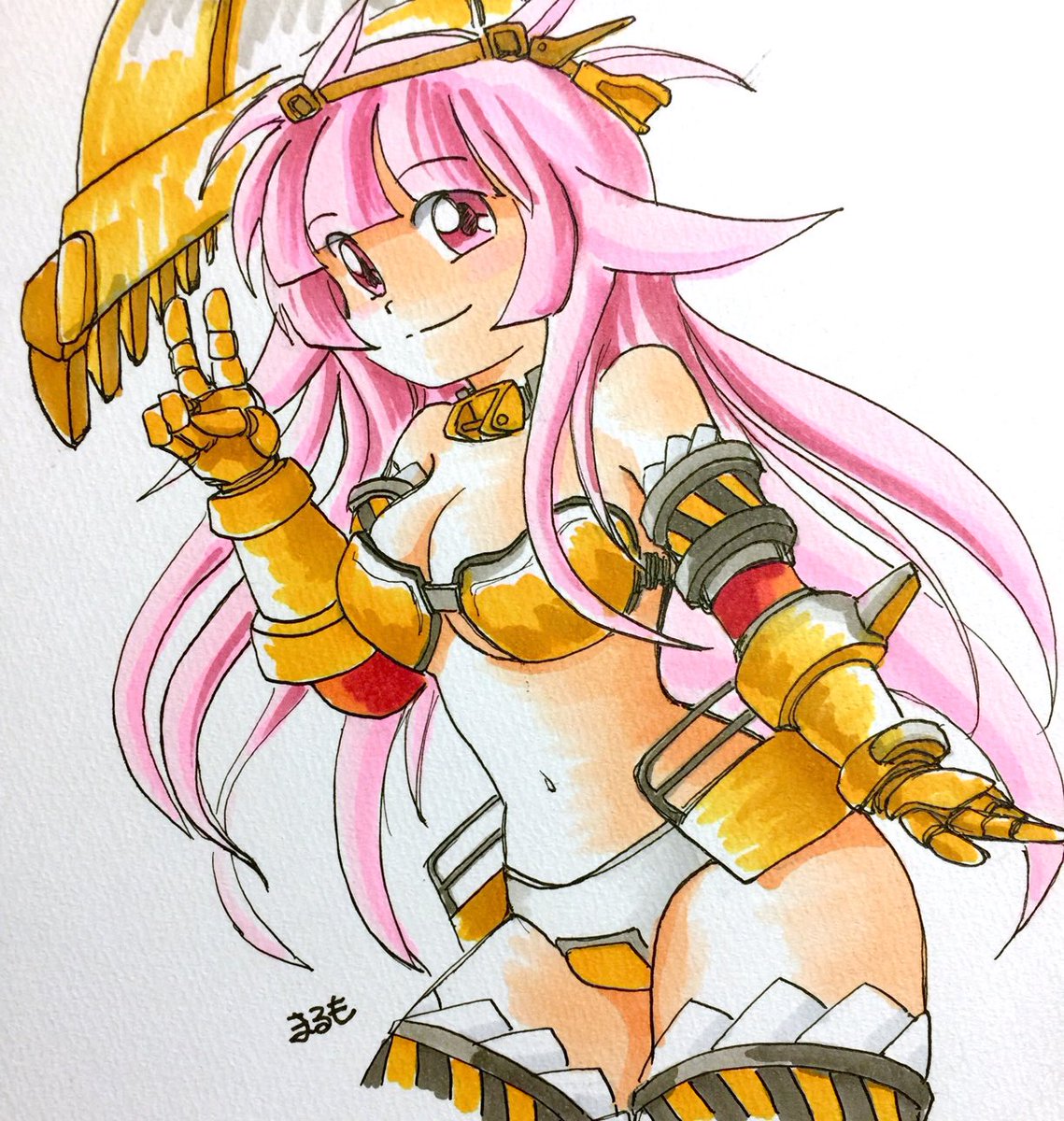#最近フォローした方は知らない過去絵を晒す

俺タワー描いてた頃のです。 