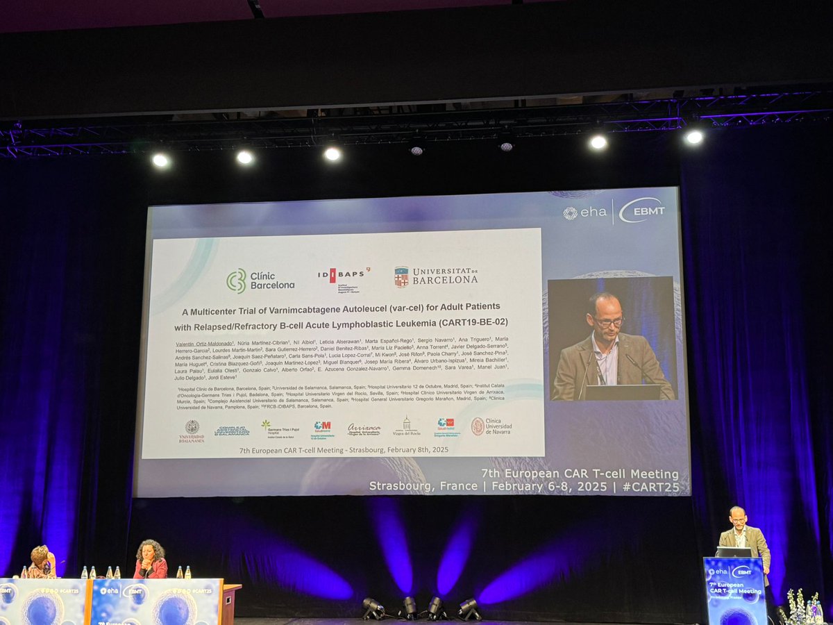 ValentinOrtizMD's tweet image. Truly honoured to receive the 5th EHA-EBMT Joint Fellowship Awards in the Field of Cell Therapy and Immunotherapy 2025! It’s been a fantastic #CART25 congress in Strasbourg! @EHA_Hematology @TheEBMT