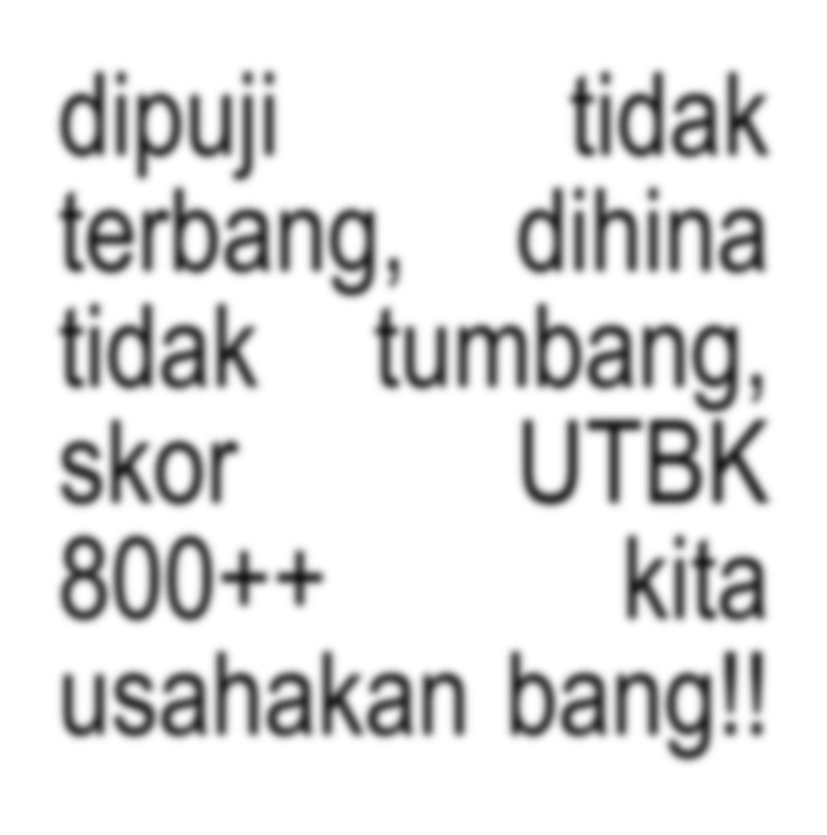 berapa target skor kalian di UTBK 2025 nanti???