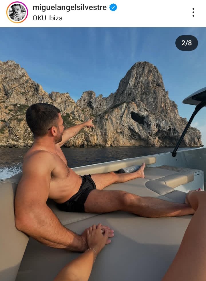 Sinchancletilla's tweet photo. Miguel Ángel Silvestre preocupándose por el cambio climático. https://t.co/a2M5XqXMrn