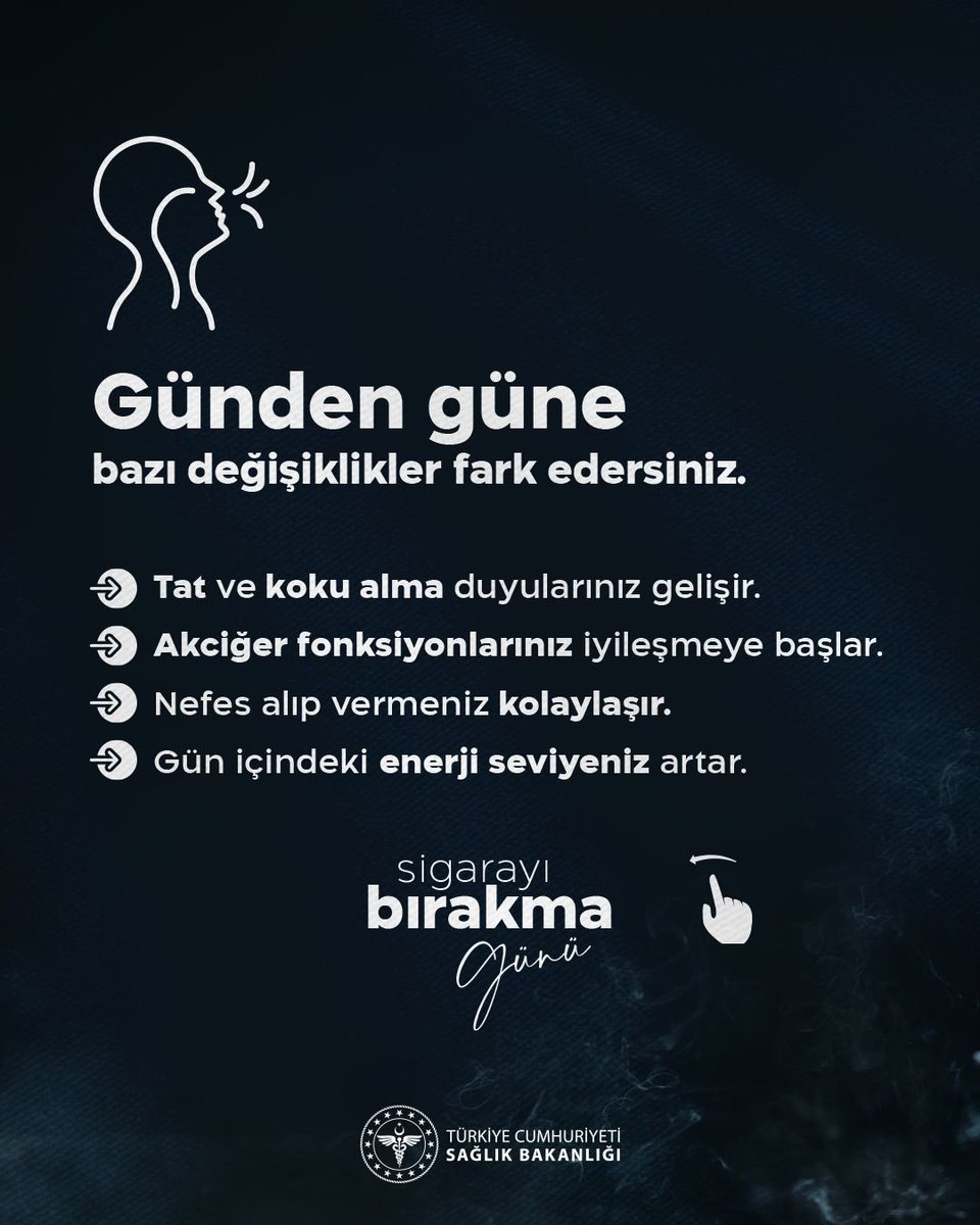 bingolsaglik's tweet photo. 2025 Yılı, Sigarayı Bıraktığınız Yıl Olsun  

ALO 171 Sigara Bırakma Danışma Hattı'nı arayabilir, uzman desteği alarak sigara bağımlılığından kurtulabilirsiniz.  #SigarayıBırakmaGünü https://t.co/xOQ1659dgA
