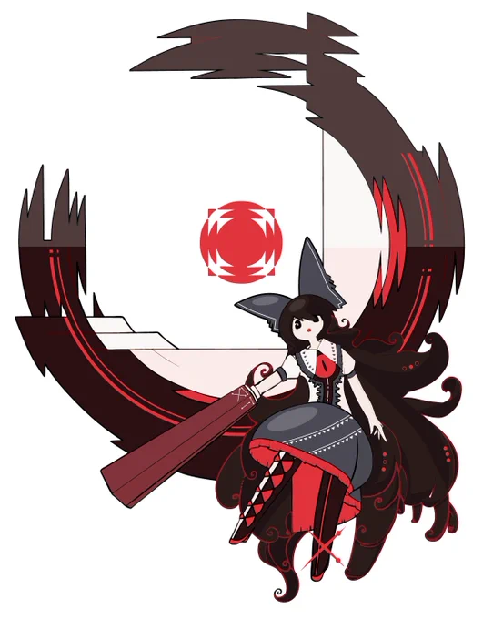 霊烏路空さん。 #touhou #reiuji_utsuho 