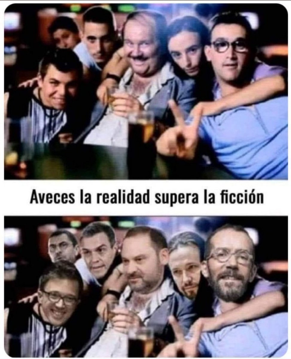 #FelizDomingo 

Parece que a la extrema izquierda secesionista y terrorista no le gusta Santiago Segura ,porque vive de su trabajo ,llena cines y no es dela cuerda, lo mismo que Alaska y un largo etc

Prefieren a Miguel Ríos, que no saca un éxito desde la época de Franco 😀