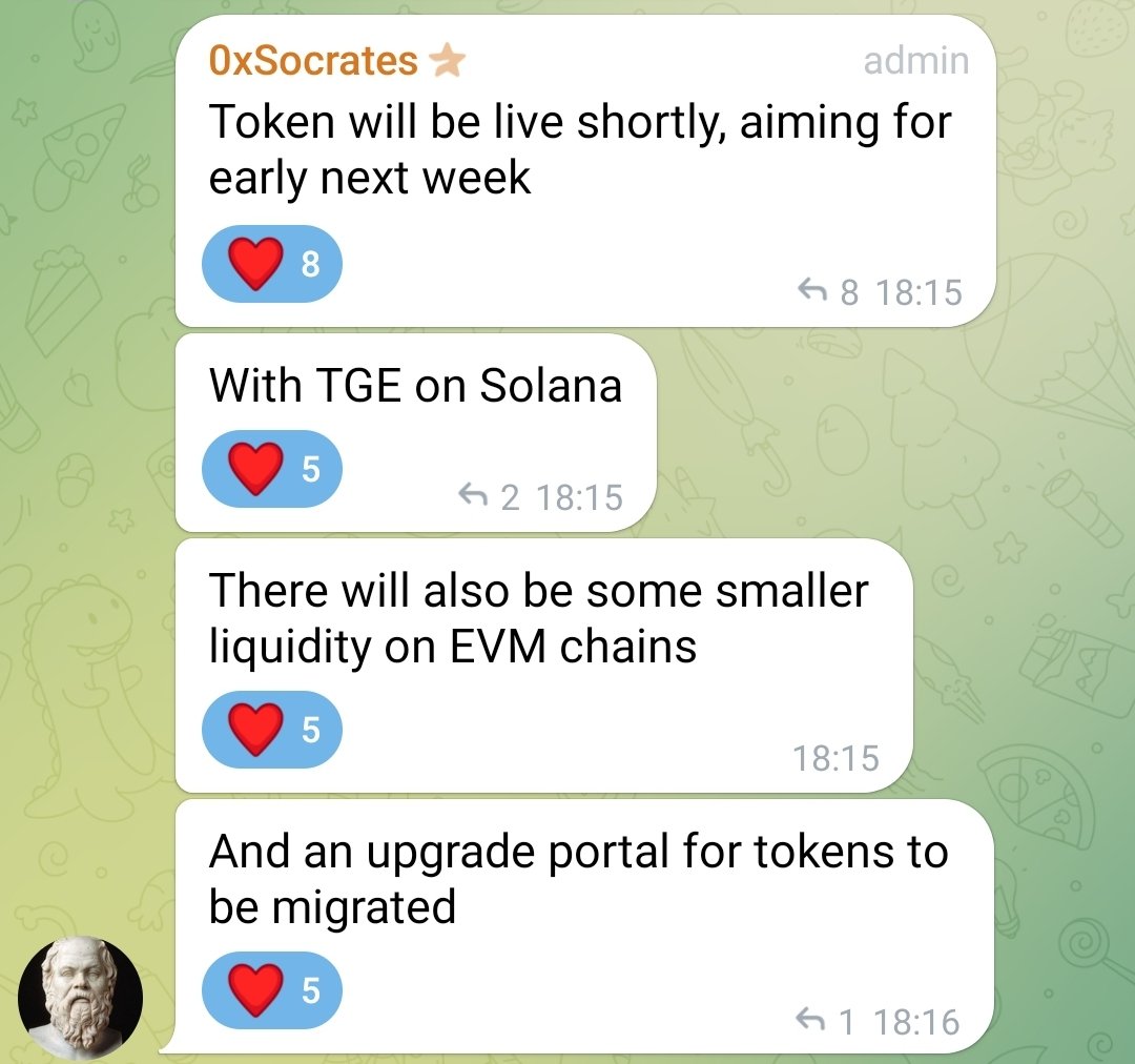 #bigweek coming for <a href="/Cortex_Protocol/">cortexprotocol.hl</a> and <a href="/SynapseProtocol/">Synapse Labs</a> as $SYN is migrating to the $CX token
People should 👀 project absolutely undervalued and stellar team offering the most advanced crypto AI terminal🤯👌🔥🧠