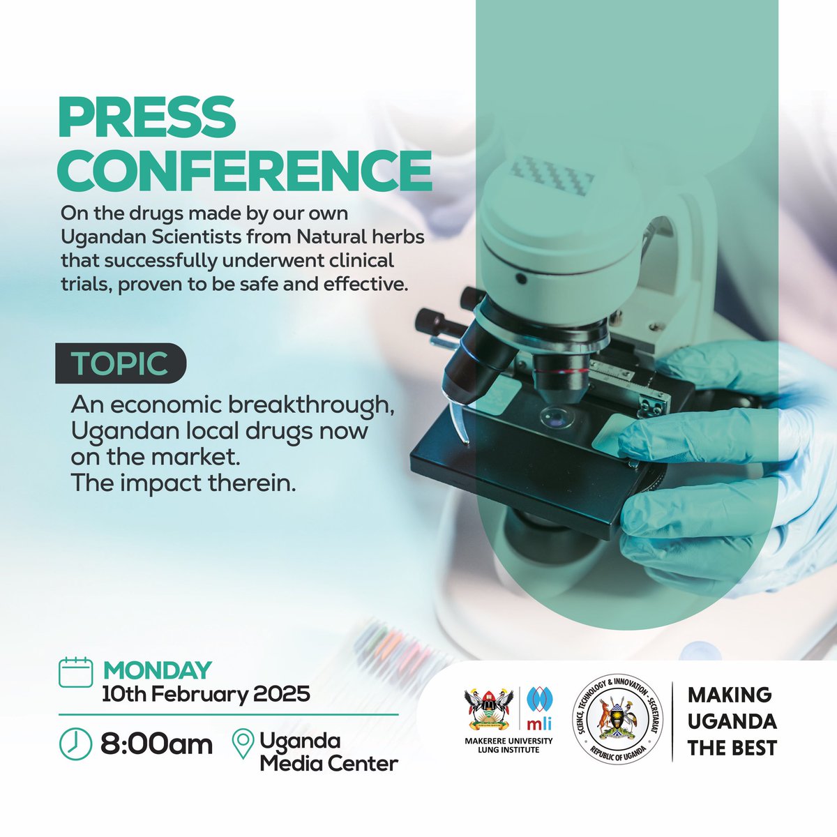 Science, Technology and Innovation Secretariat🇺🇬 tweet media
