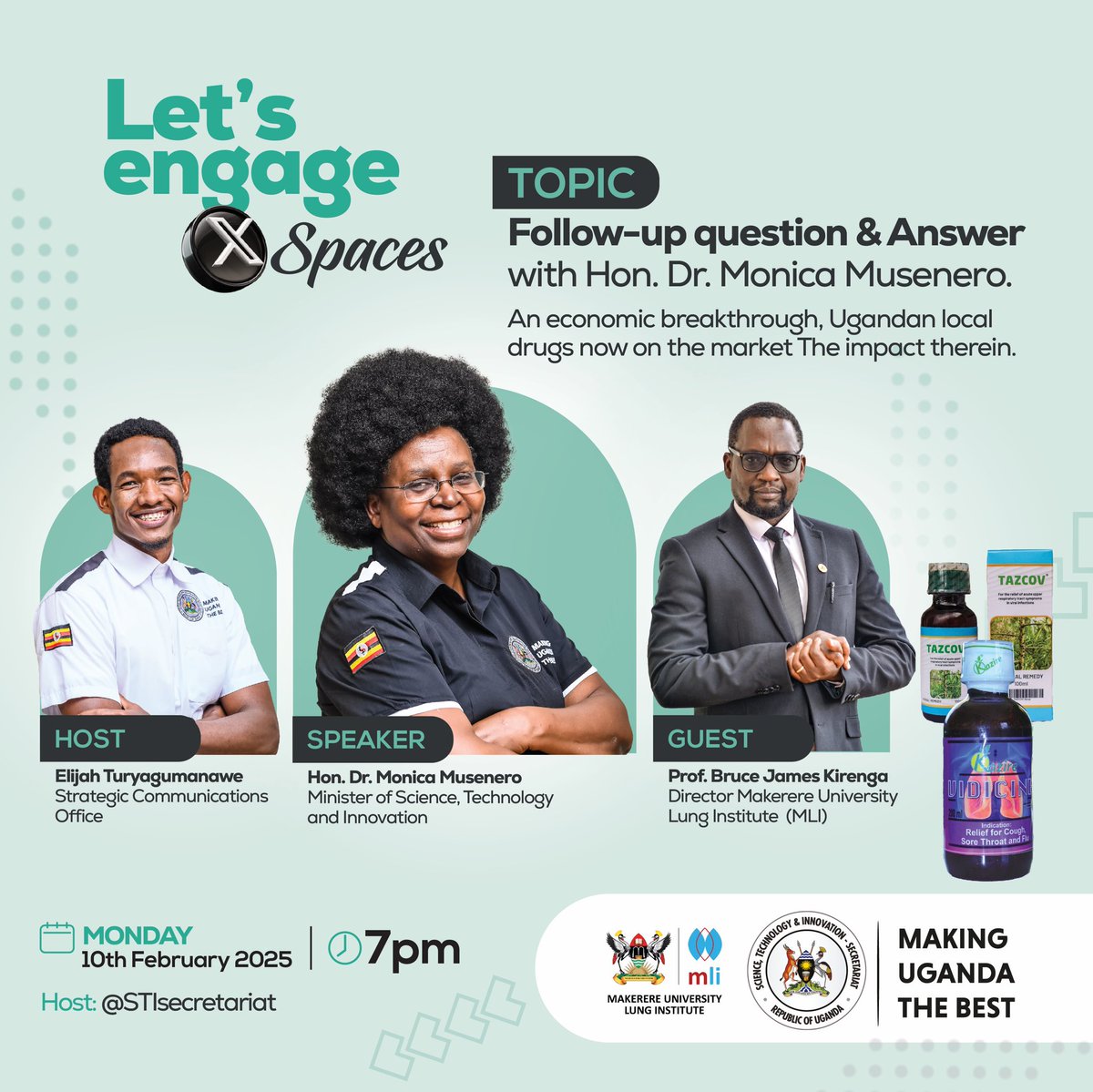 Science, Technology and Innovation Secretariat🇺🇬 tweet media