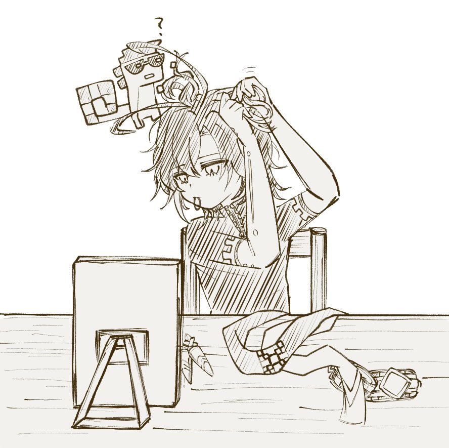 キィニチの朝支度が見たい