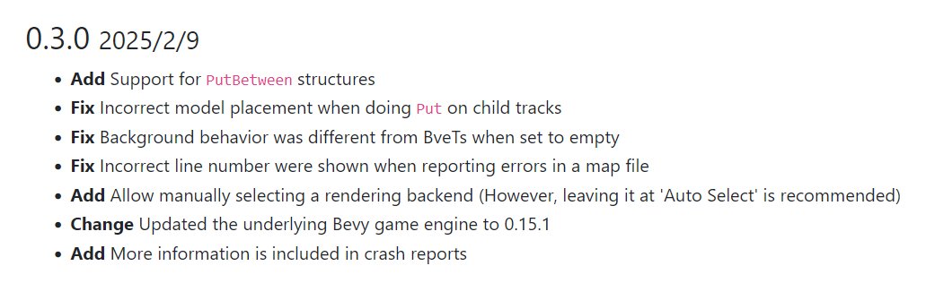 QuickMapViewer v0.3.0 has been released.
This update added support for PutBetween structures and fixed some bugs.
QuickMapViewer v0.3.0 をリリースしました。
今回のアップデートでは、PutBetween ストラクチャのサポートを追加し、いくつかの不具合を修正しました。
#bve5 #bve6