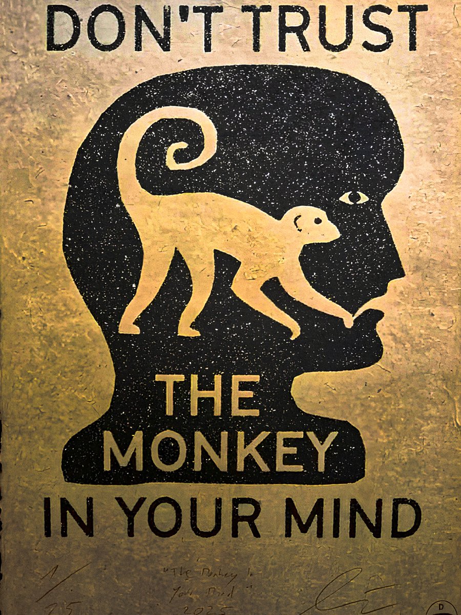 CDFR_INFO's tweet photo. Don't trust the monkey in your mind. Stay aware, stay in control. 🧠🐒 

#CDFR  

#FreedomOfThought #MindControl #StayAware #Consciousness #DefendFreedom #InnerStrength #SelfAwareness #MindfulnessMatters #ResistManipulation #MentalClarity #TruthSeeker #CriticalThinking https://t.co/he6Gfh9TBI