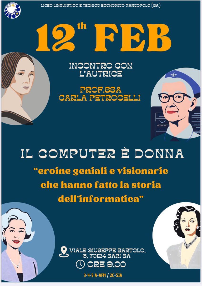 dinosauol's tweet photo. Nella settimana dedicata alle Donne e alle Ragazze nella Scienza parleremo di tecnologia e disuguaglianze di genere

@EdizioniDedalo 

#scegliSTEM #STEM #womeninscienceday #womentech https://t.co/Du0Fdr18dk